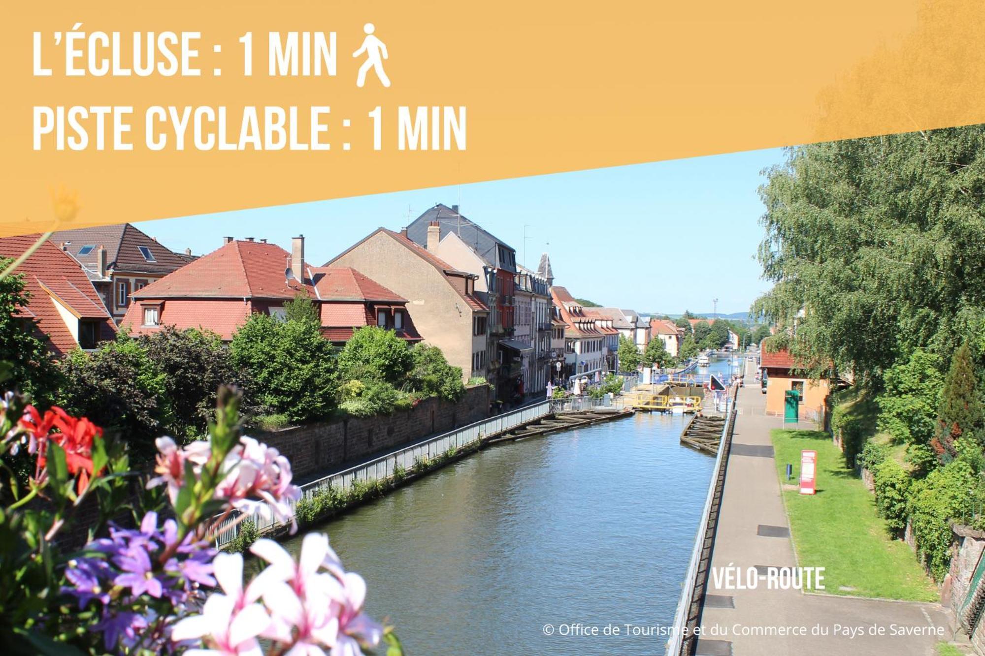 Apartment Les Rives Du Chateau, 90m2, Vue Sur Le Canal Saverne
