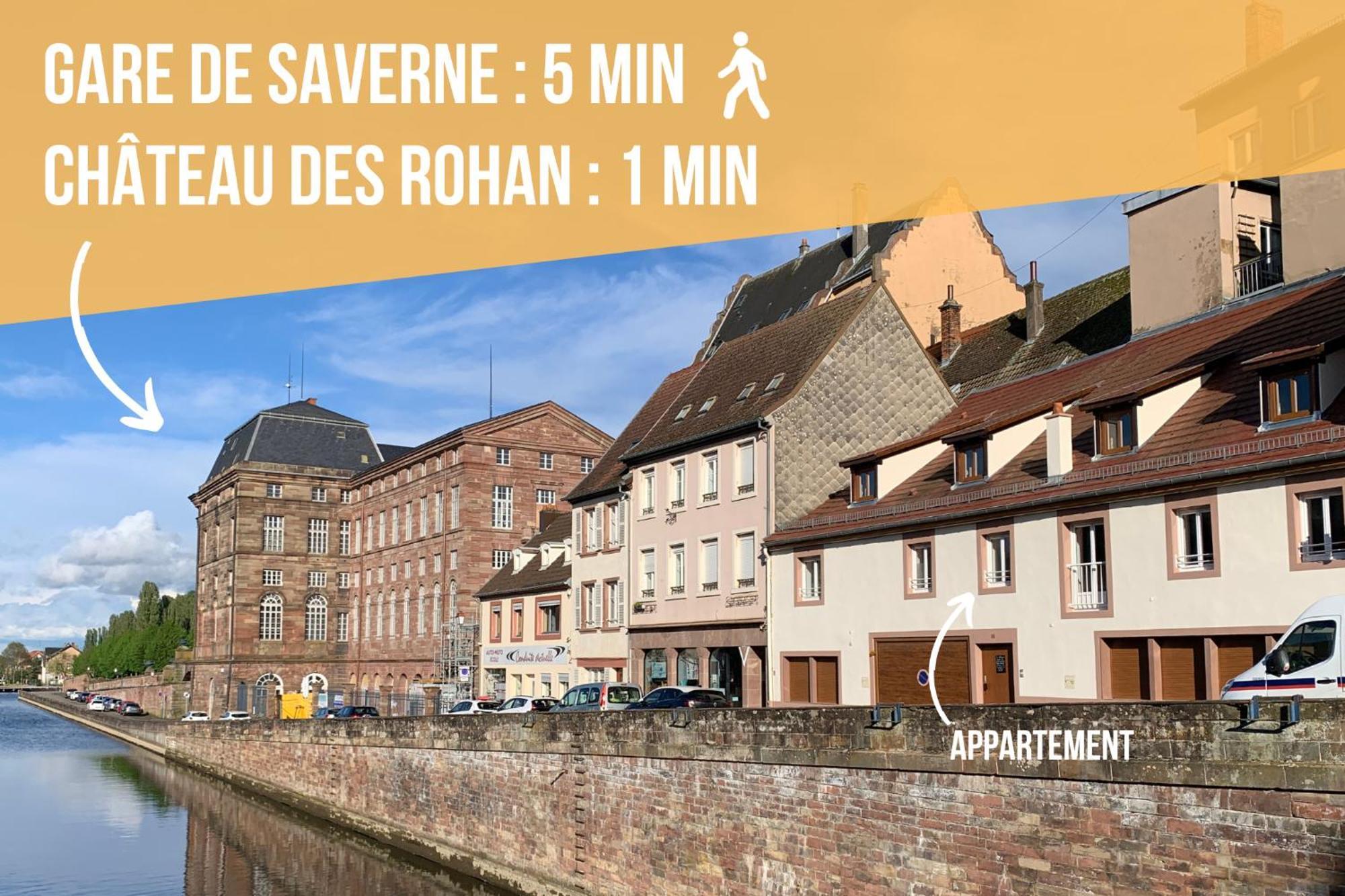 Les Rives Du Chateau, 90m2, Vue Sur Le Canal *